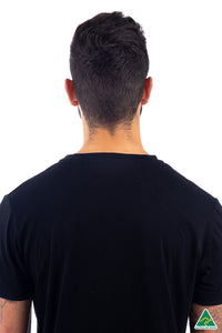 Black-mens-crew-neck-t-shirt-back-closeup-view.jpg