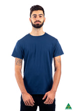 Load image into Gallery viewer, Navy-mens-crew-neck-t-shirt-front-view.jpg
