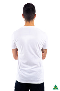 White-mens-v-neck-t-shirt-back-view.jpg